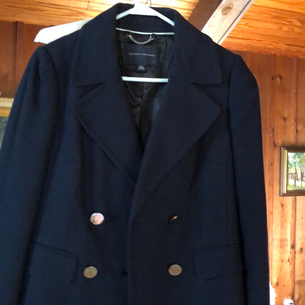 Banana Republic pea coat